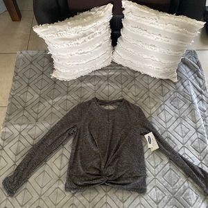 Grey Athletic Top